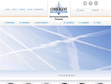 Tablet Screenshot of convergentperformance.com